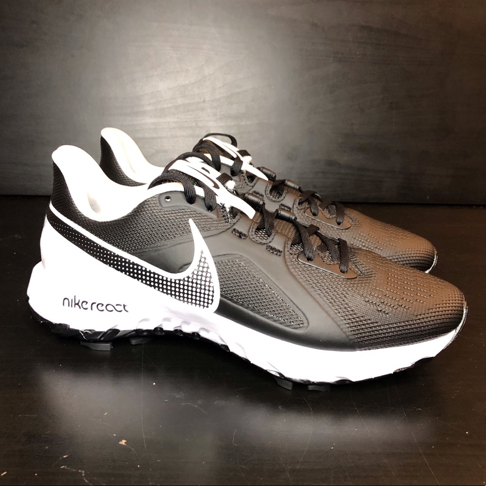 Nike React Infinity Pro Golf Black & White Shoes
